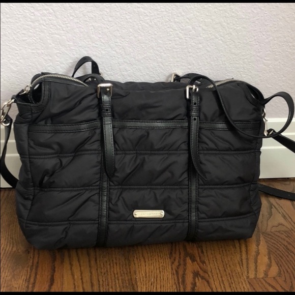 burberry quilted diaper bag